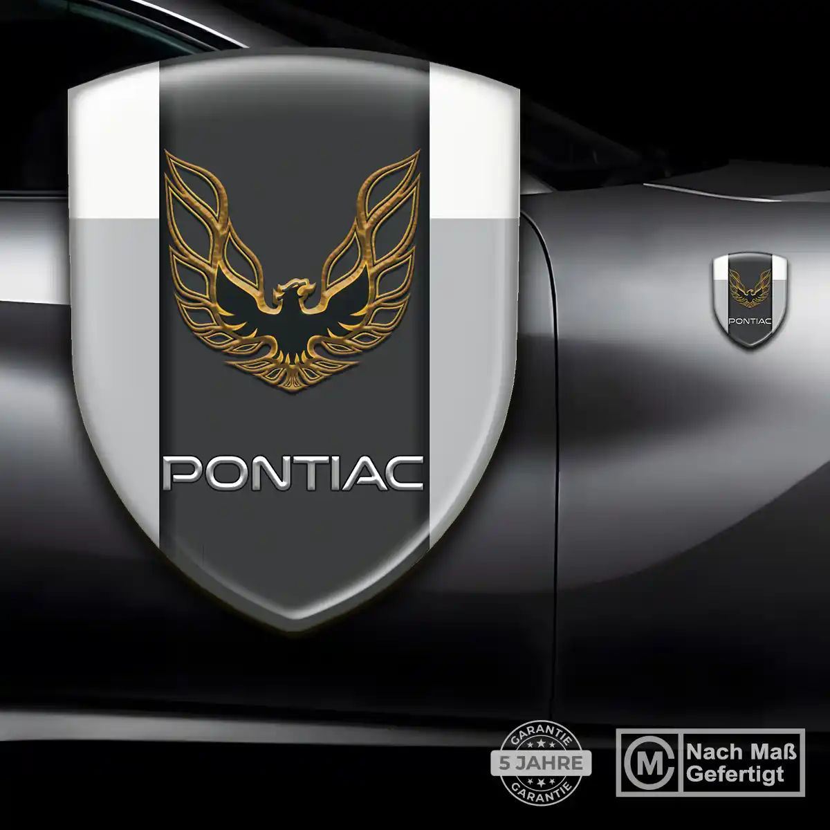 Pontiac Embleme Auto Stilvolles Design
