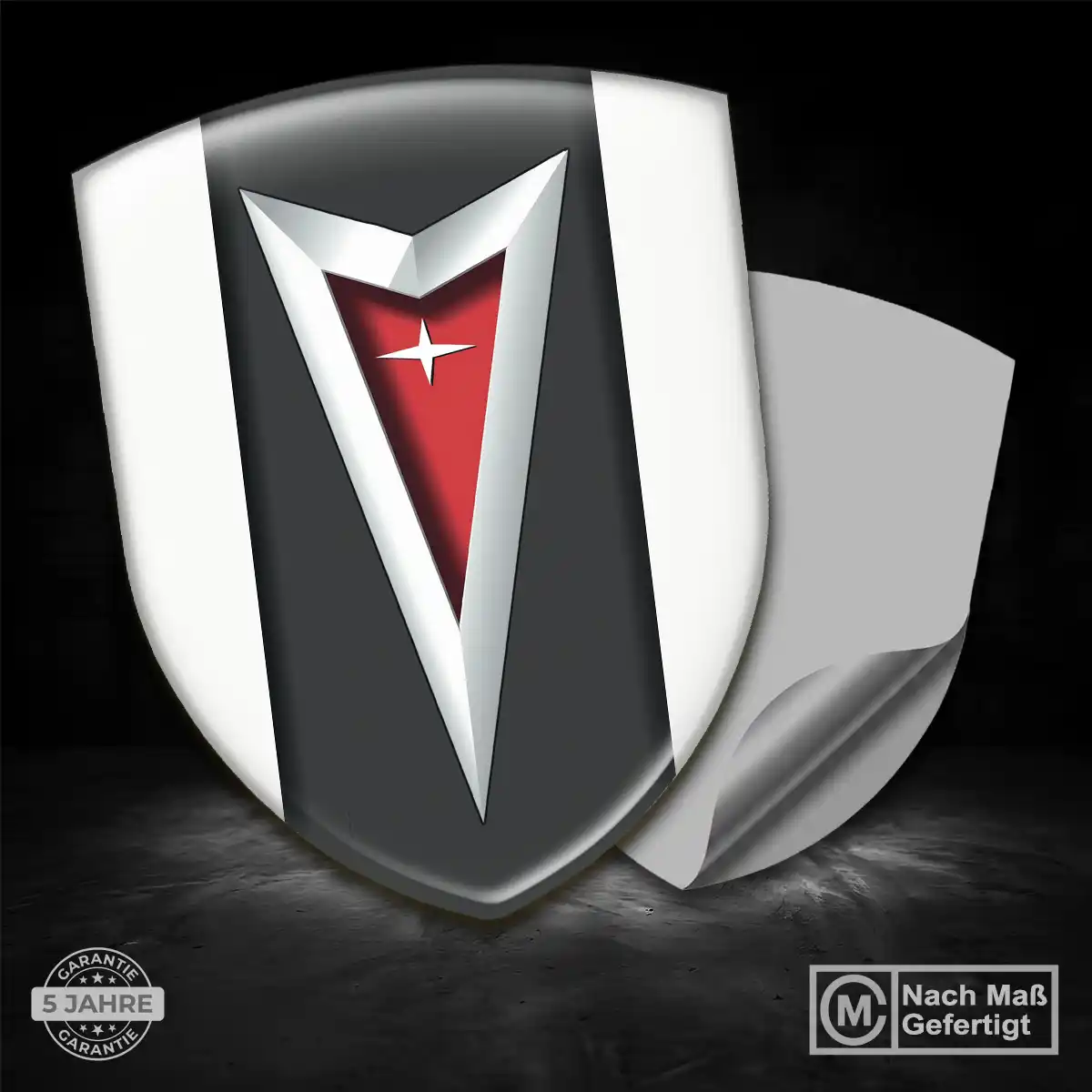 Pontiac Silikon Aufkleber Hohe Qualität