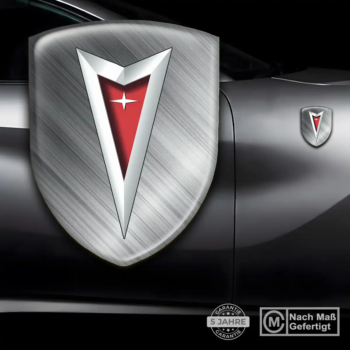 Pontiac Silikon Aufkleber Stilvolles Design