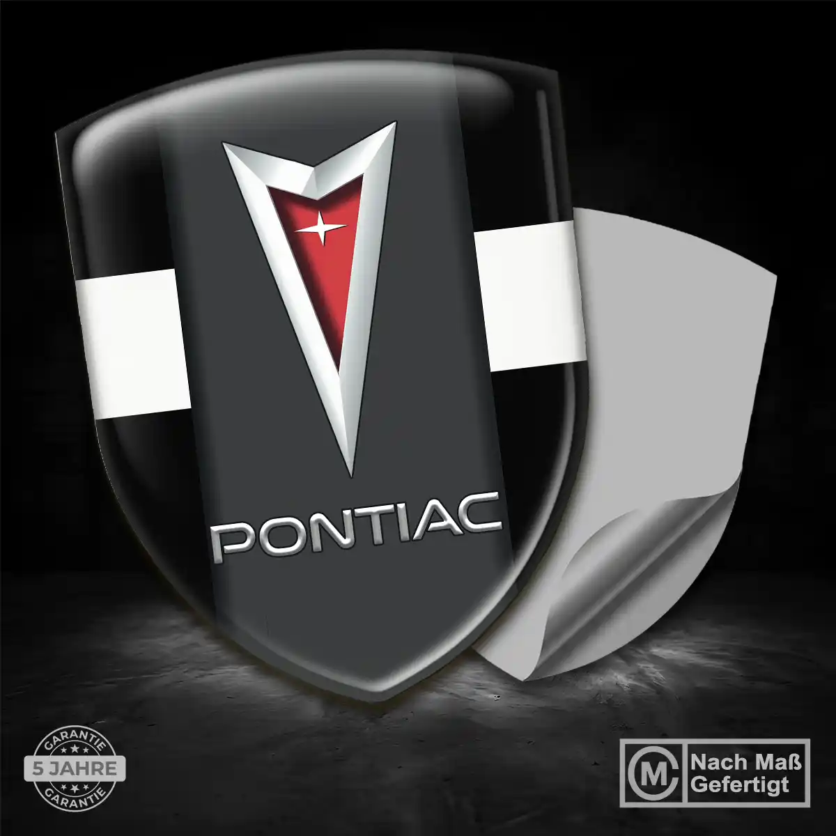 Pontiac Wappen Aufkleber Emblem Auto Hohe Qualität