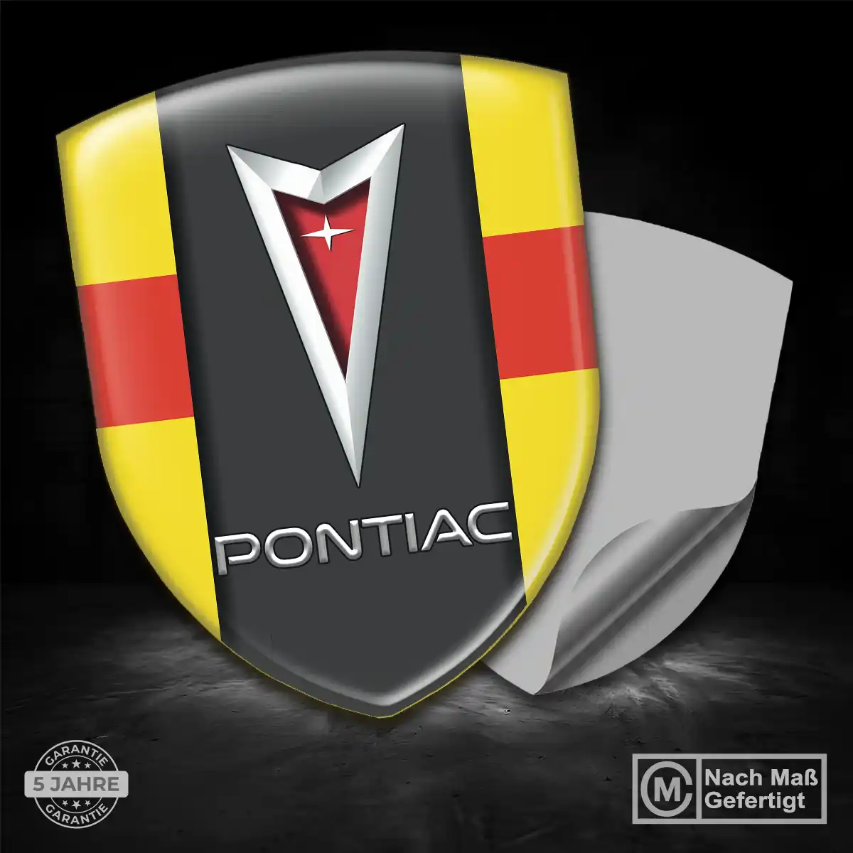 Pontiac Wappen Aufkleber Emblem Hohe Qualität