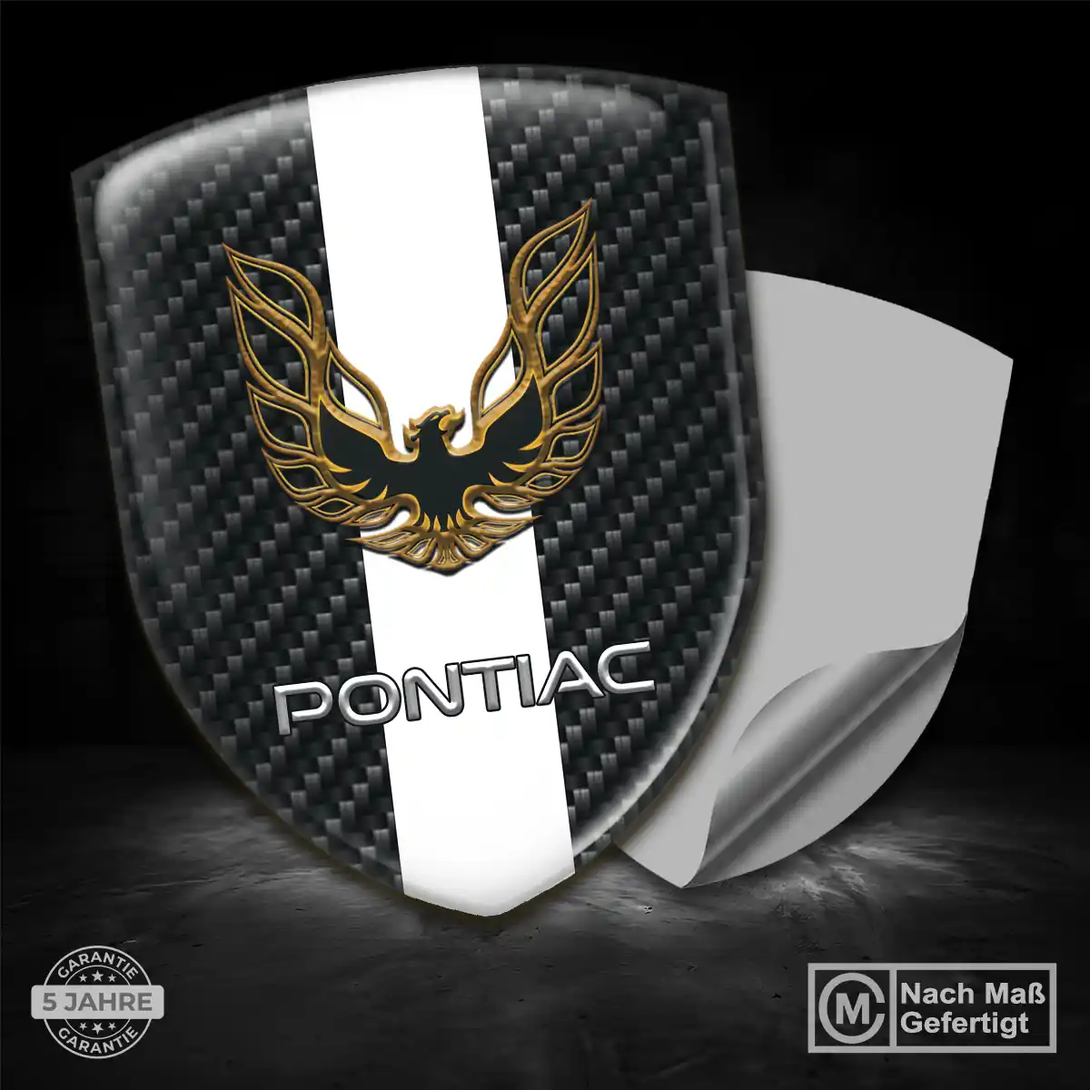 Pontiac Wappen Emblem Aufkleber Auto Hohe Qualität