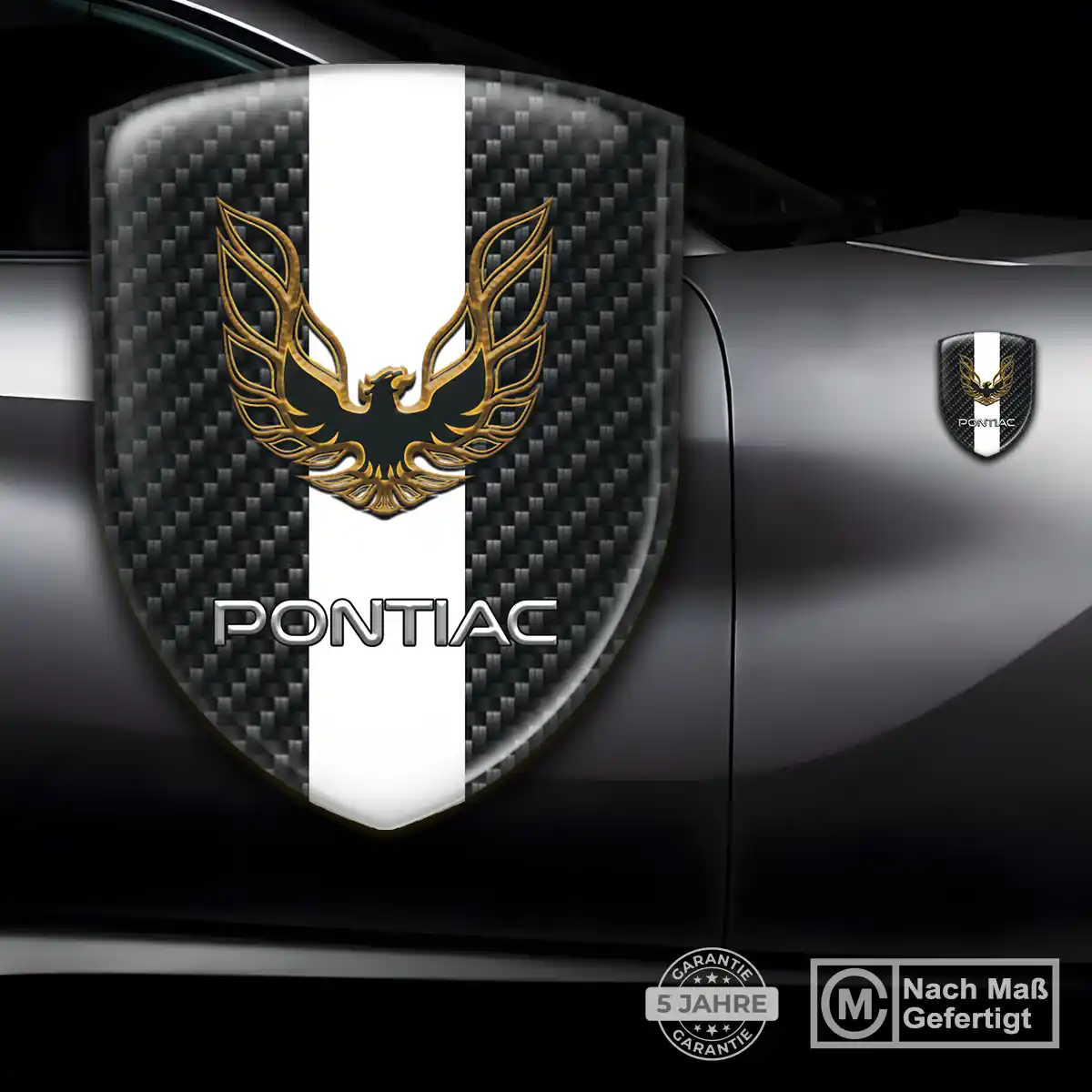 Pontiac Wappen Emblem Aufkleber Auto Hohe Qualität