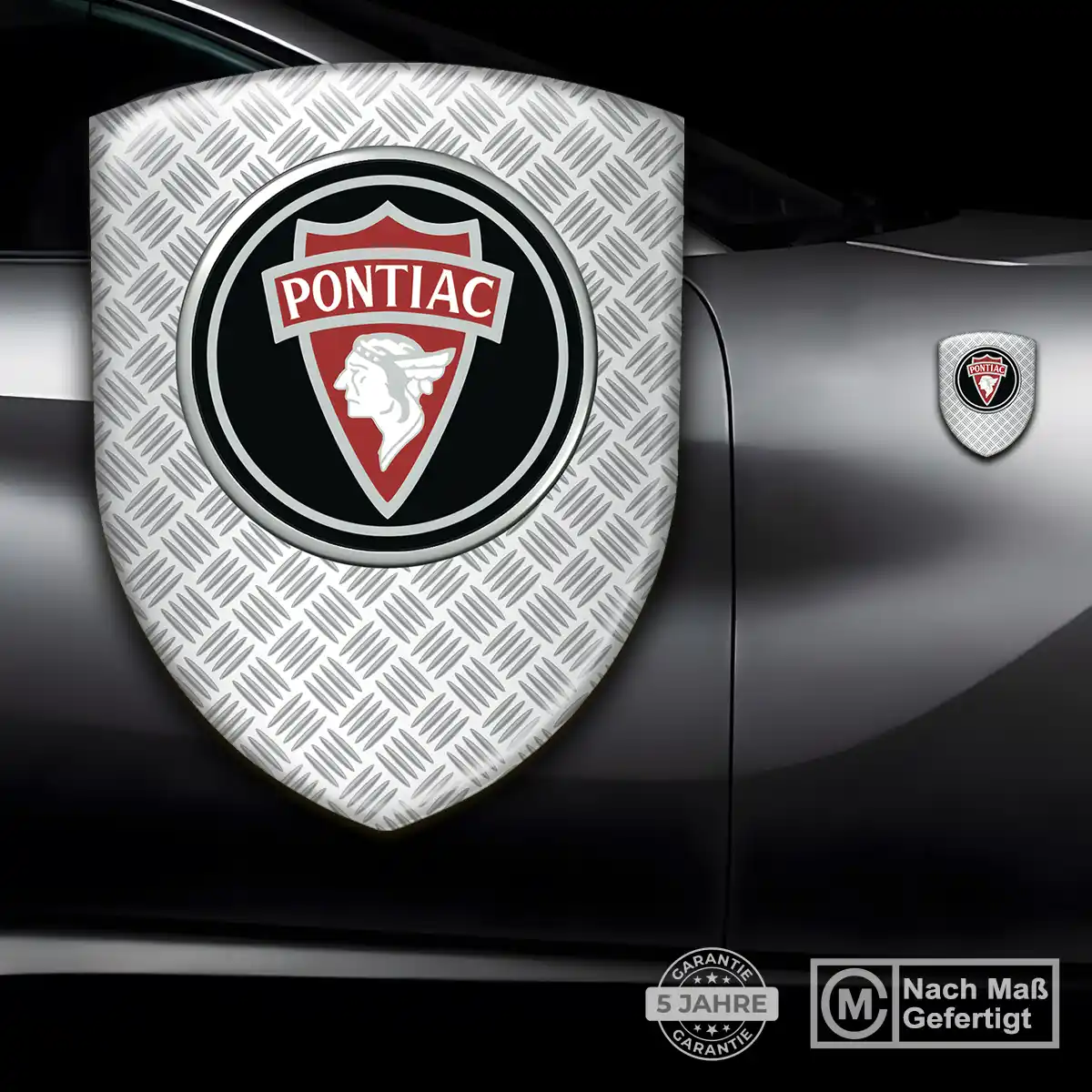 Pontiac Wappen Emblem Auto Stilvolles Design