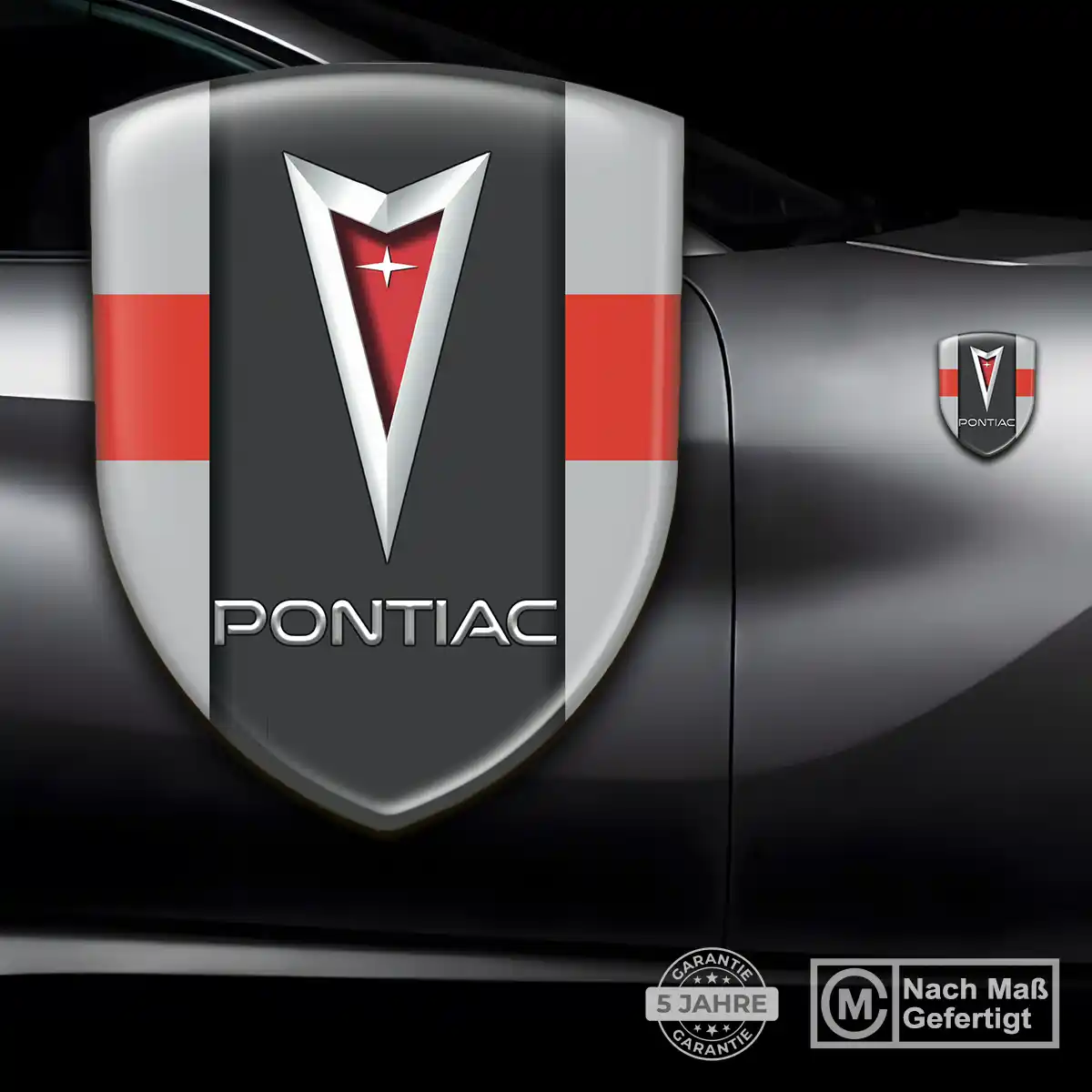 Pontiac Wappen Emblem Hohe Qualität