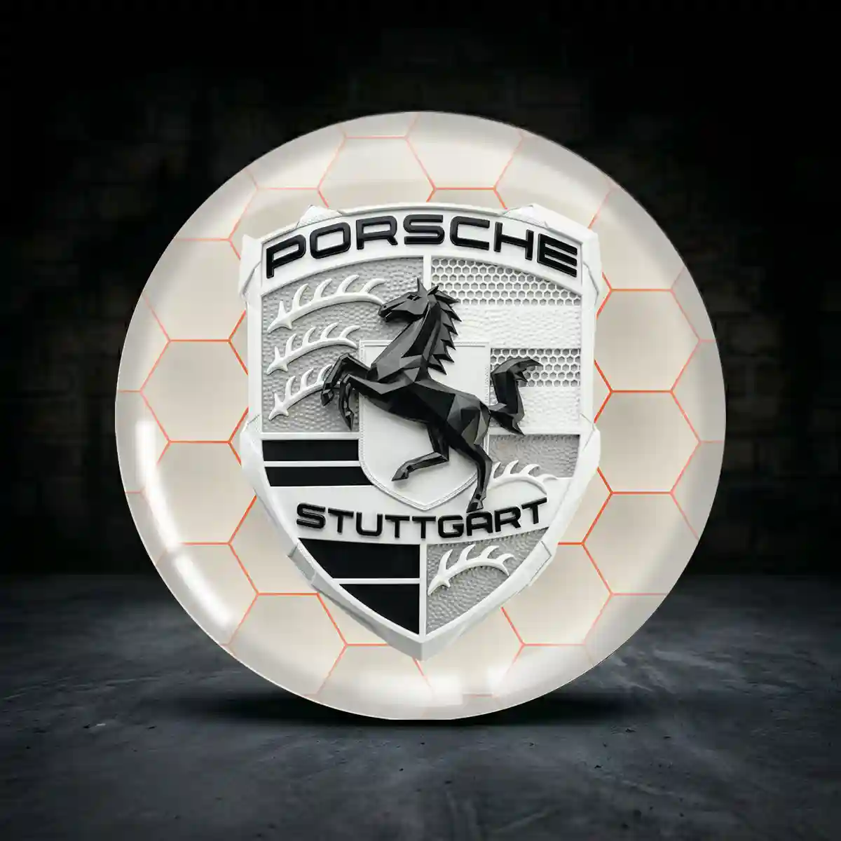 Porsche Aufkleber Epoxidharz Qualität Der Oberklasse