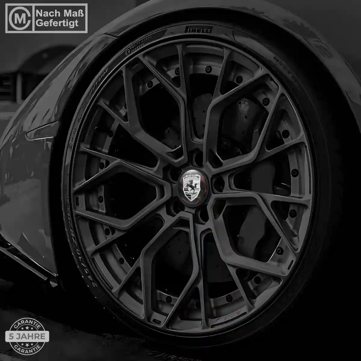 Porsche Aufkleber Fur Radkappen Edles Design