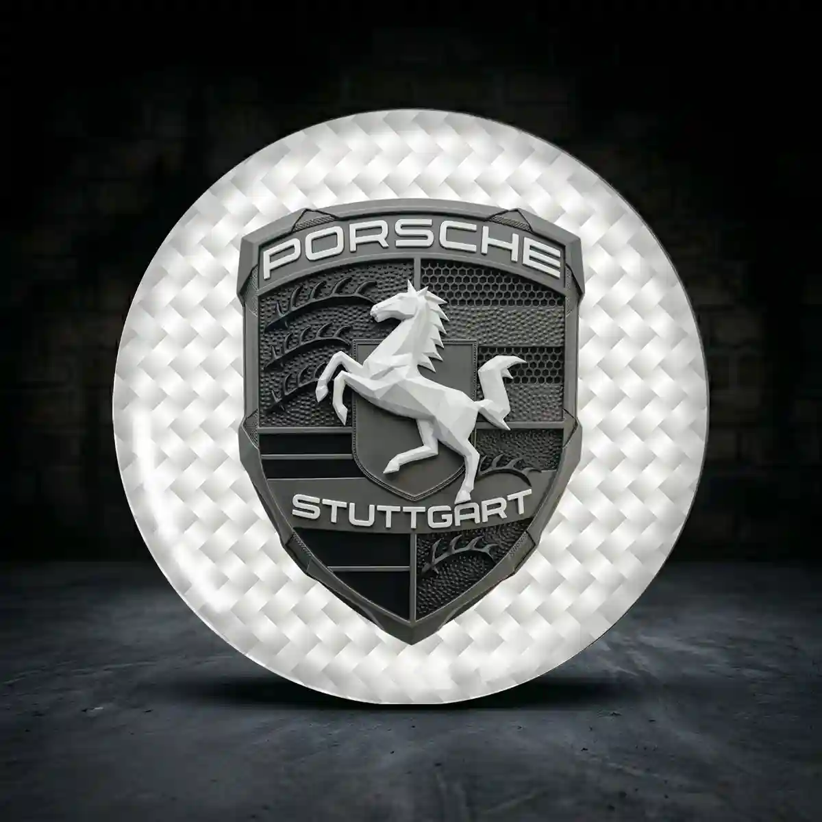 Porsche Aufkleber Nabendeckel Überzeugende Qualität