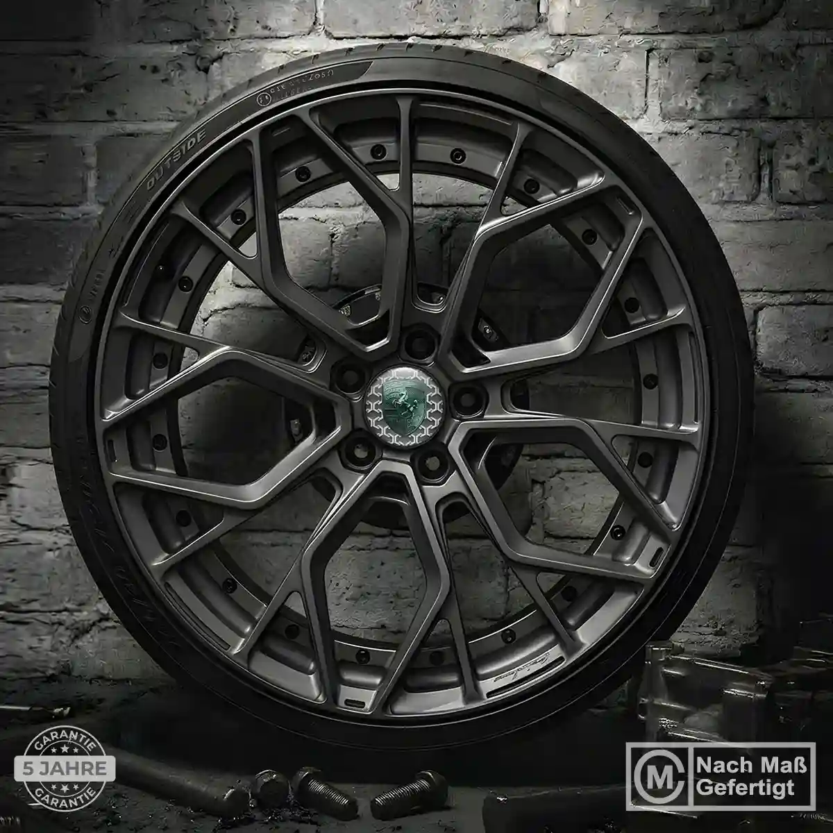 Porsche Aufkleber Nabendeckel Edles Design