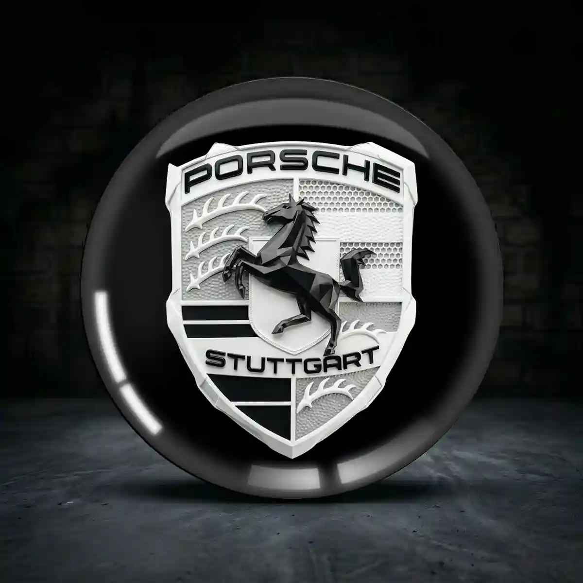 Porsche Aufkleber Nabendeckel Verlässliche Qualität