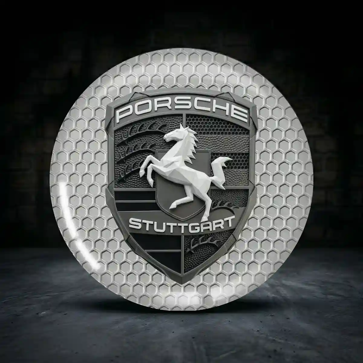 Porsche Aufkleber Nabenkappen Anspruchsvolles Design