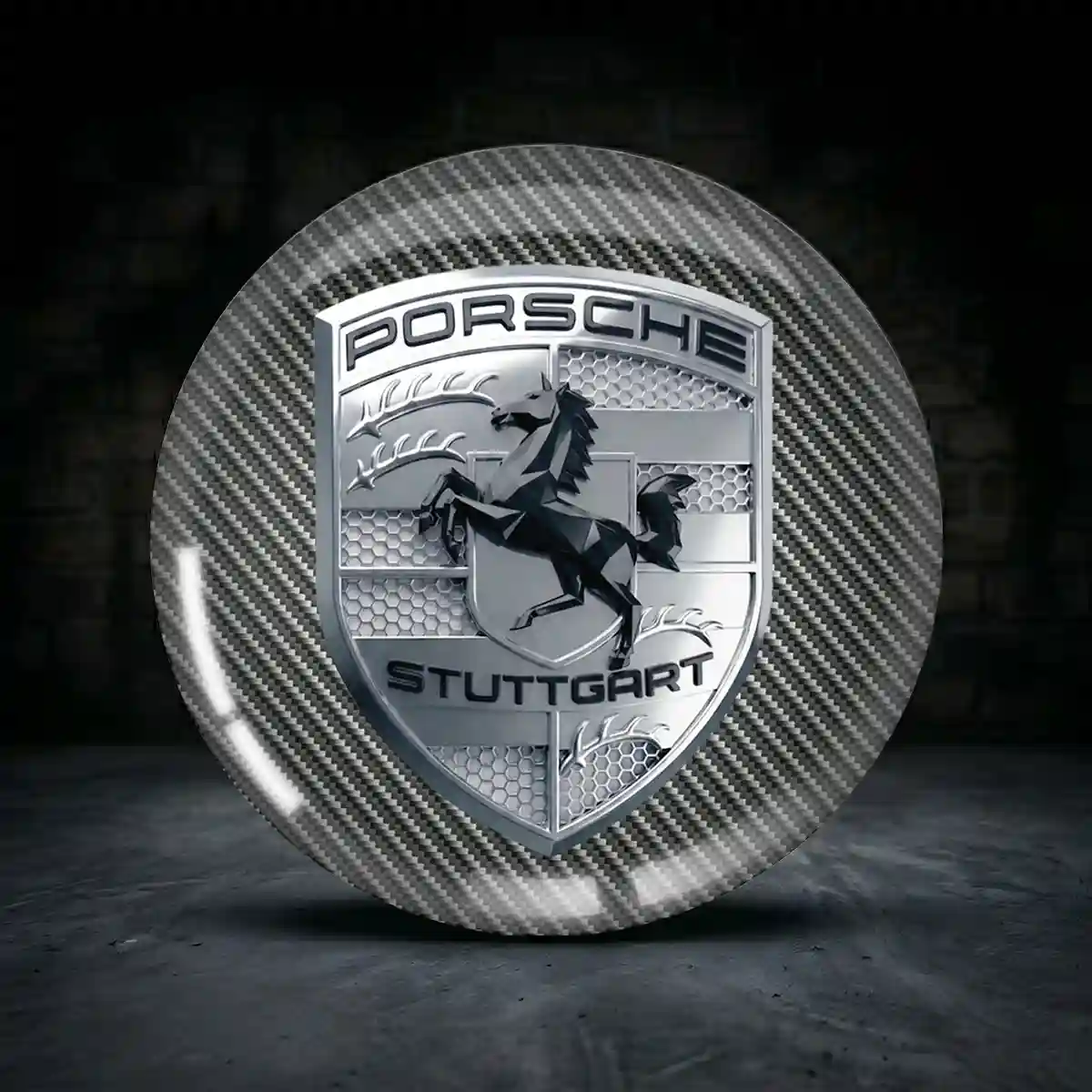 Porsche Aufkleber Nabenkappen Überzeugende Qualität