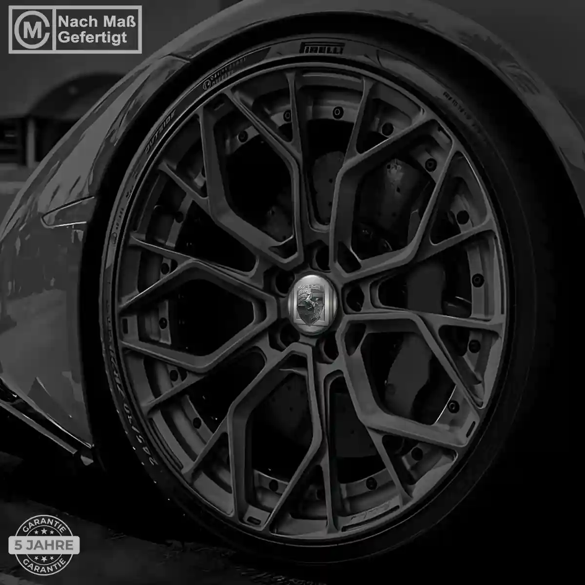 Porsche Aufkleber Silikon Embleme Ausdrucksstarkes Design