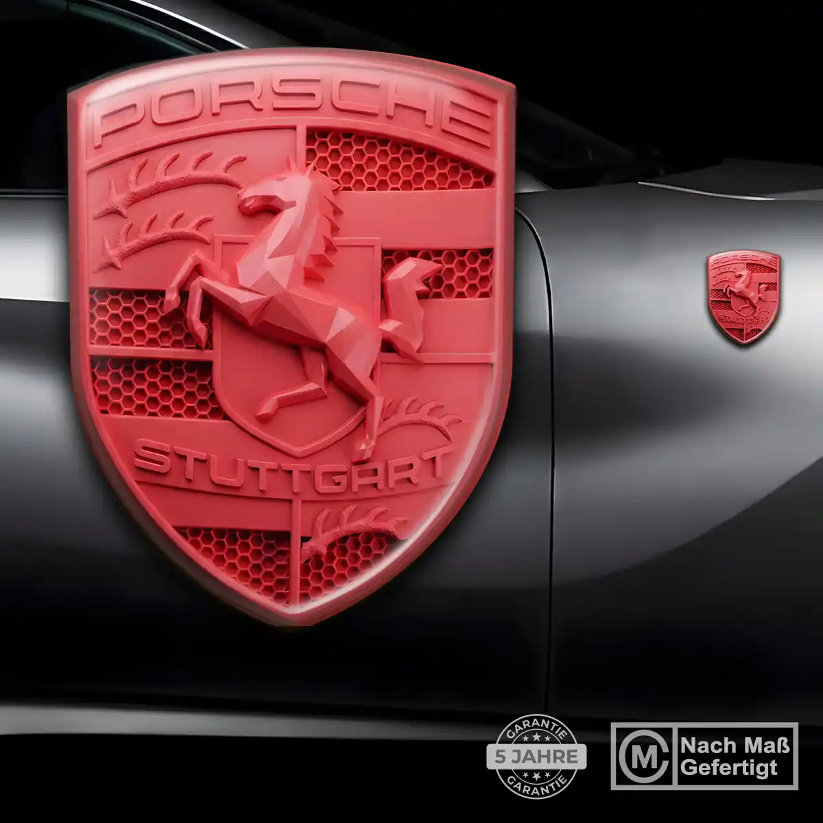 Porsche Aufkleber Stilvolles Design