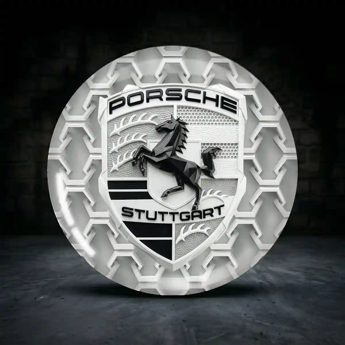 Porsche Embleme Silikon Aufkleber Verlässliche Qualität