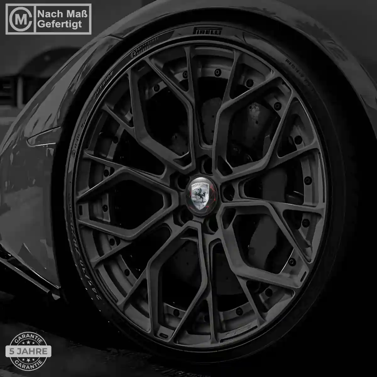 Porsche Epoxidharz Aufkleber Verlässliche Qualität