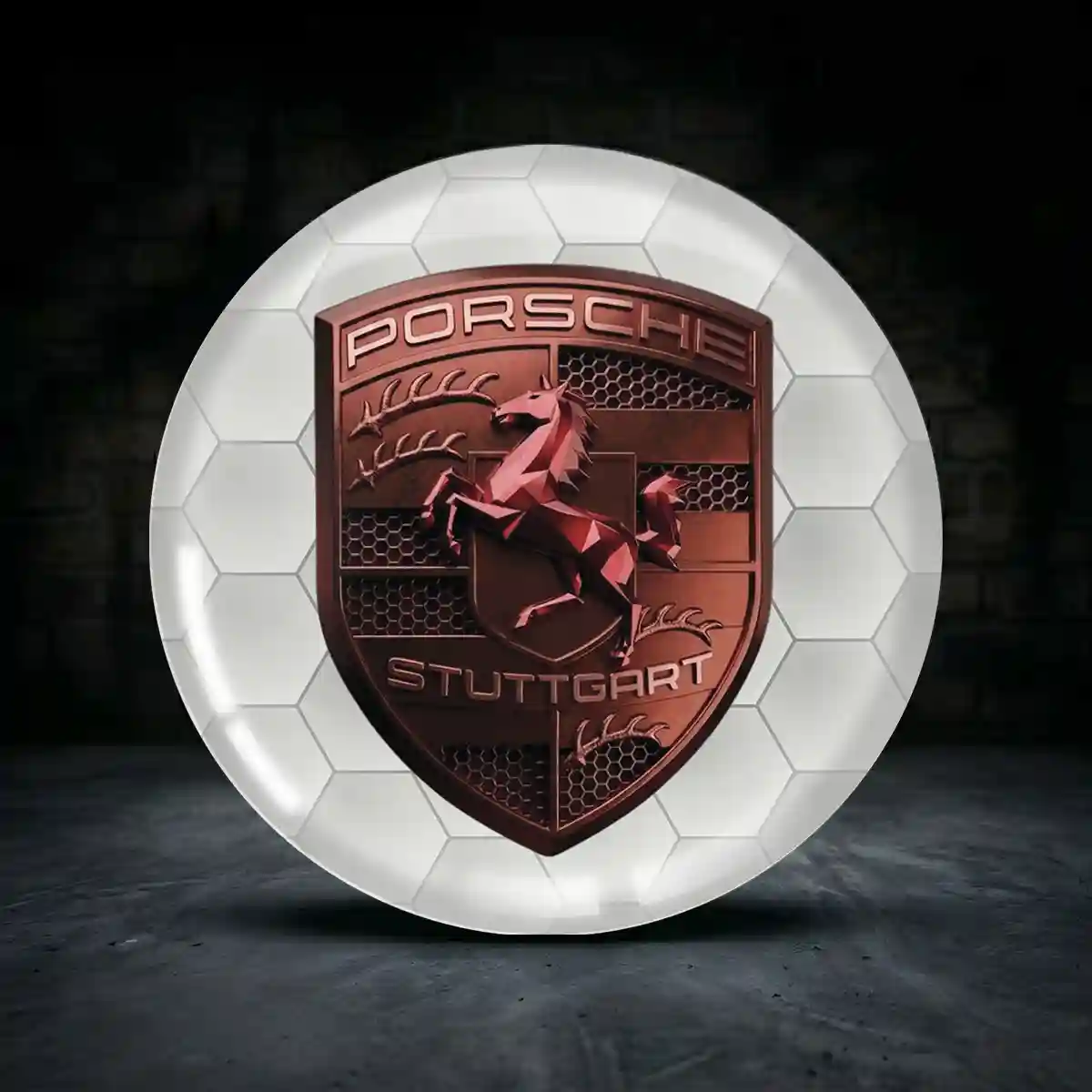 Porsche Felgen Embleme Aufkleber Elegantes Design