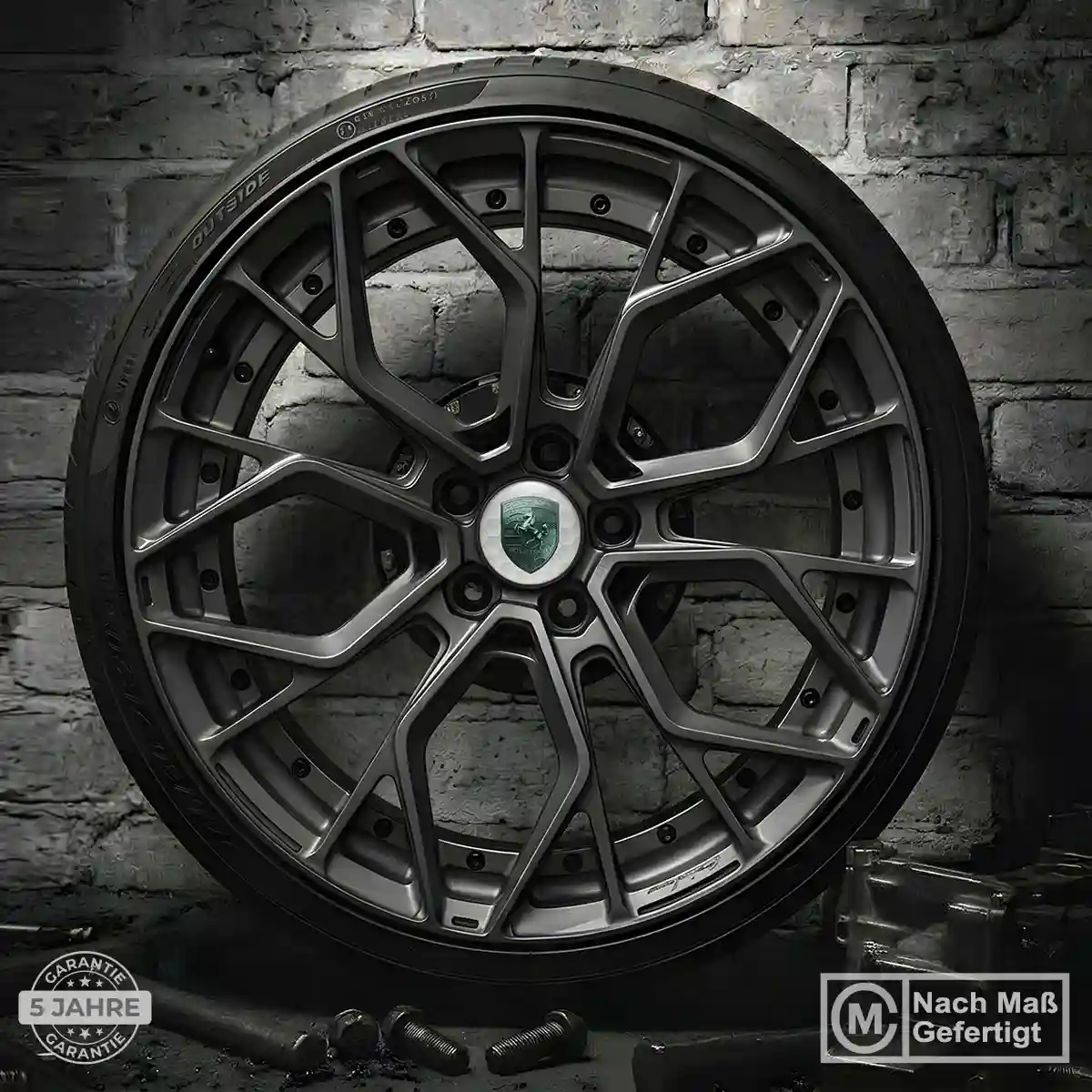 Porsche Radmitte Aufkleber Sonderauflage