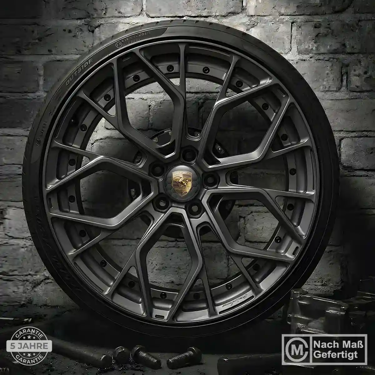 Porsche Silikon Aufkleber Embleme Prestige-Edition