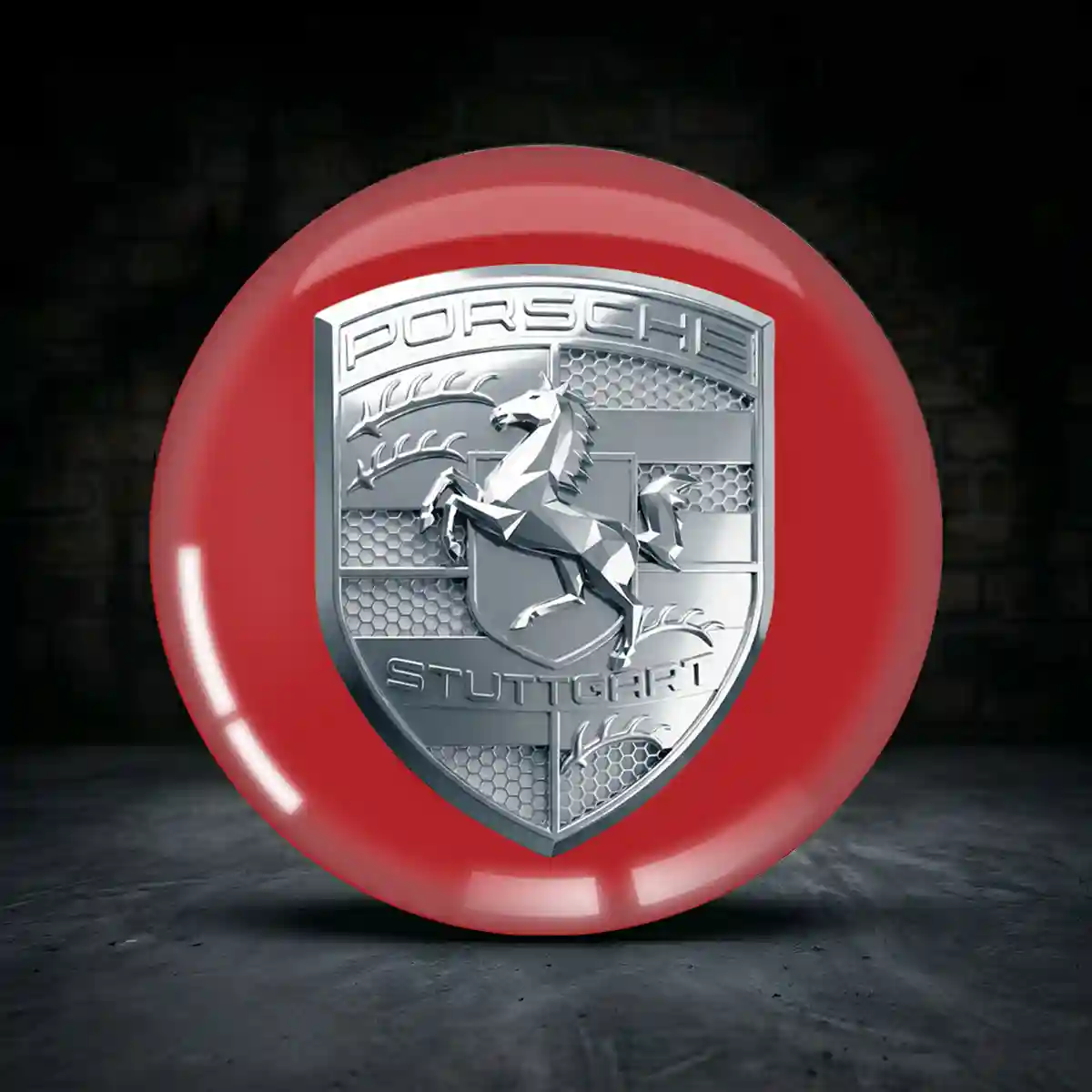 Porsche Silikon Aufkleber Embleme Qualität Der Oberklasse