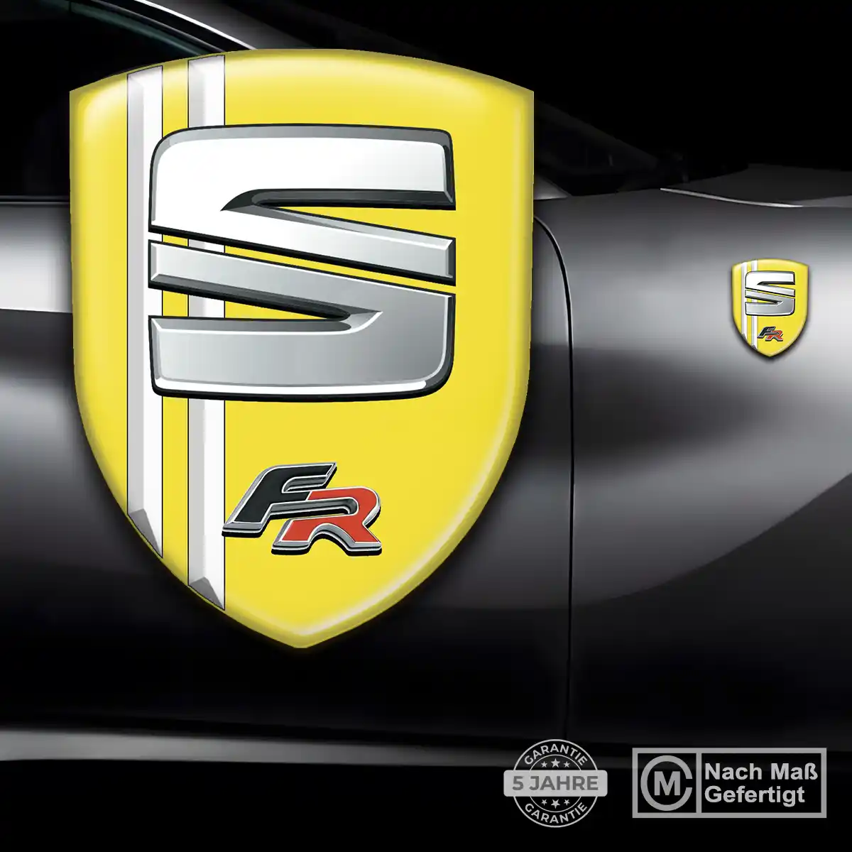 Seat 3D Gel Aufkleber Auto Premium-Edition