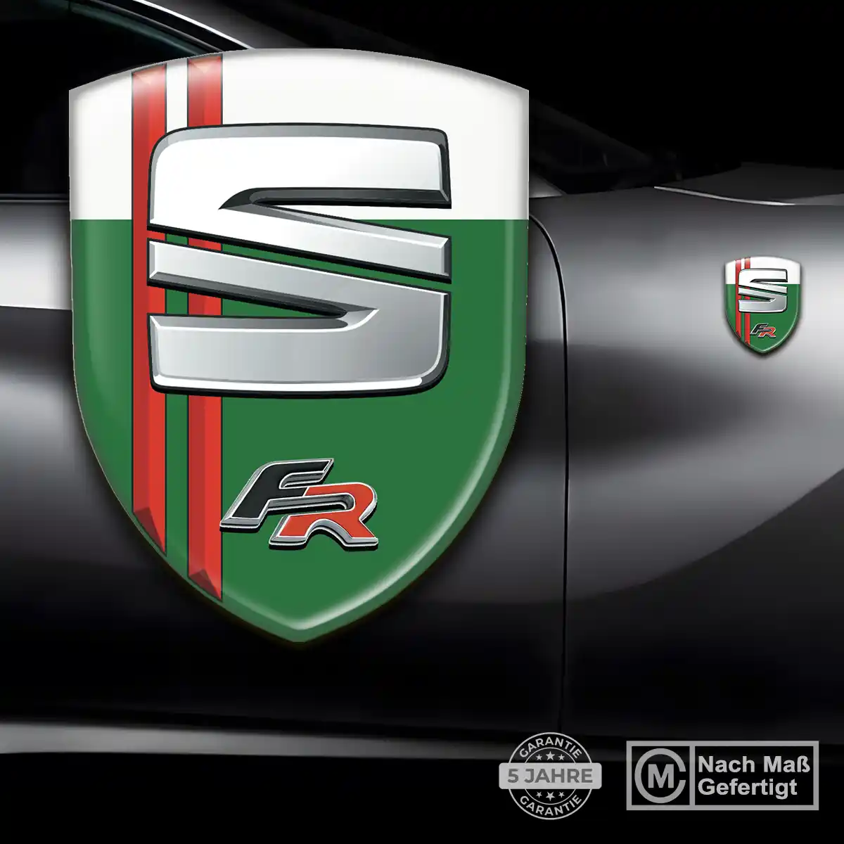 Seat 3D Gel Aufkleber Auto Premiumqualität