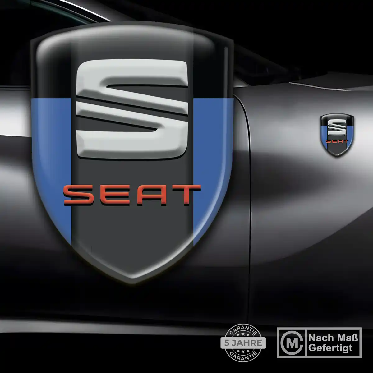 Seat 3D Gel Aufkleber Emblem Auto Hohe Qualität
