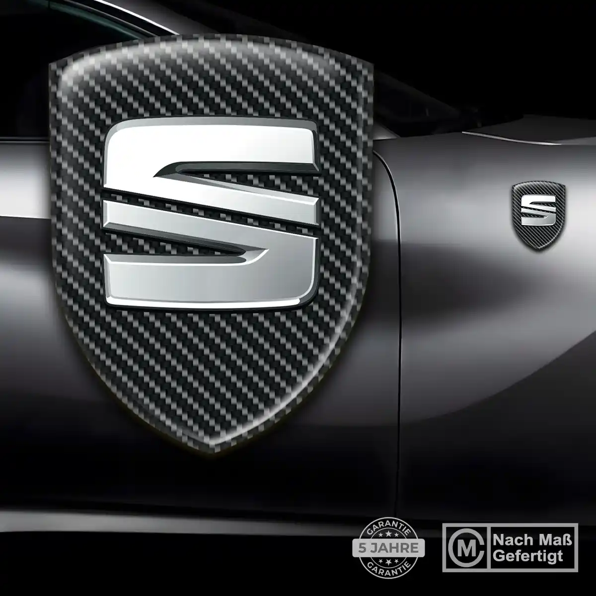 Seat 3D Gel Aufkleber Emblem Auto Premiumqualität