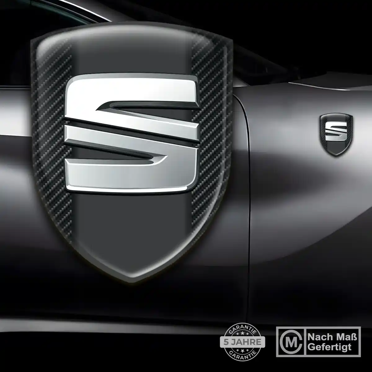 Seat 3D Gel Aufkleber Emblem Limitierte Auflage