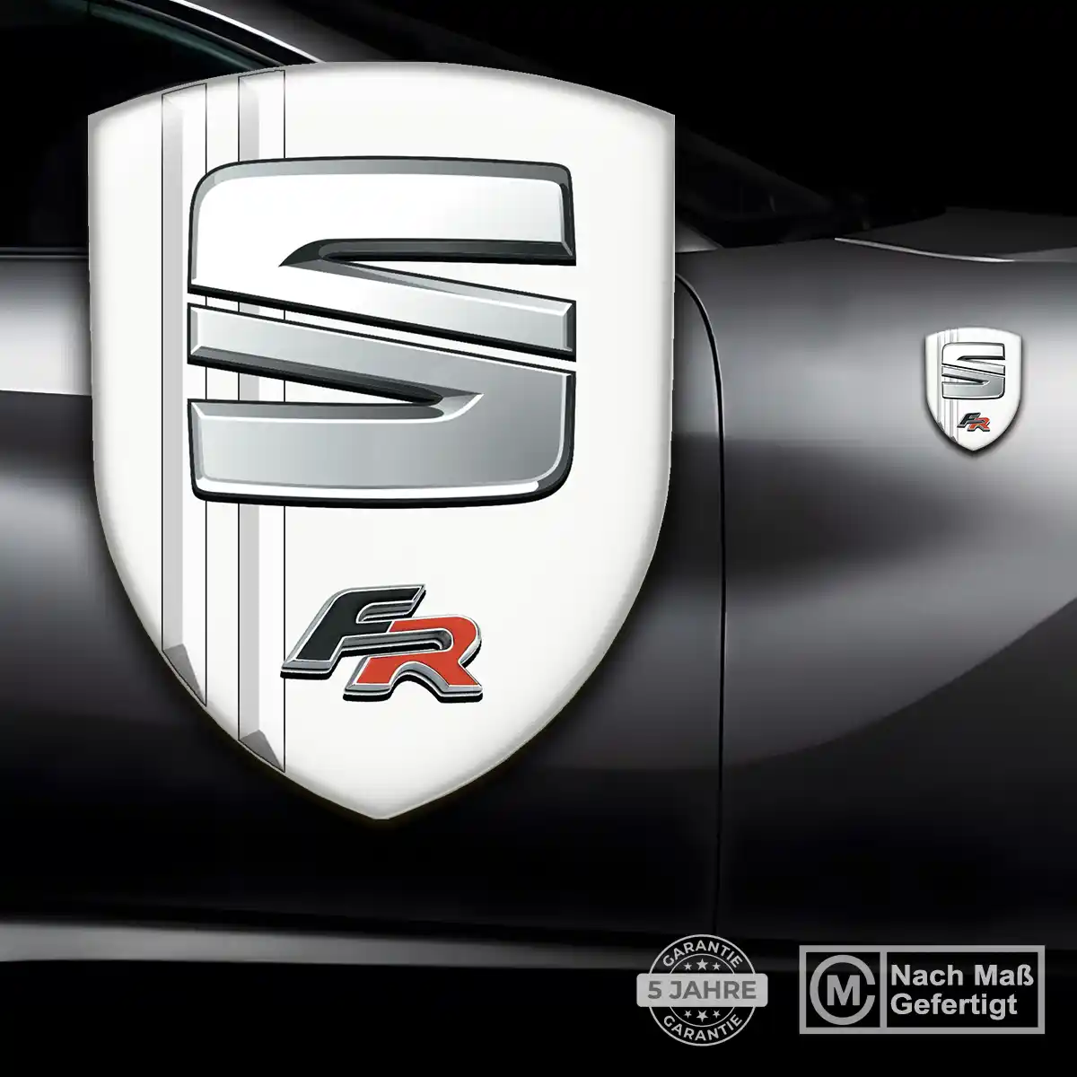 Seat 3D Gel Aufkleber Embleme Auto Hohe Qualität