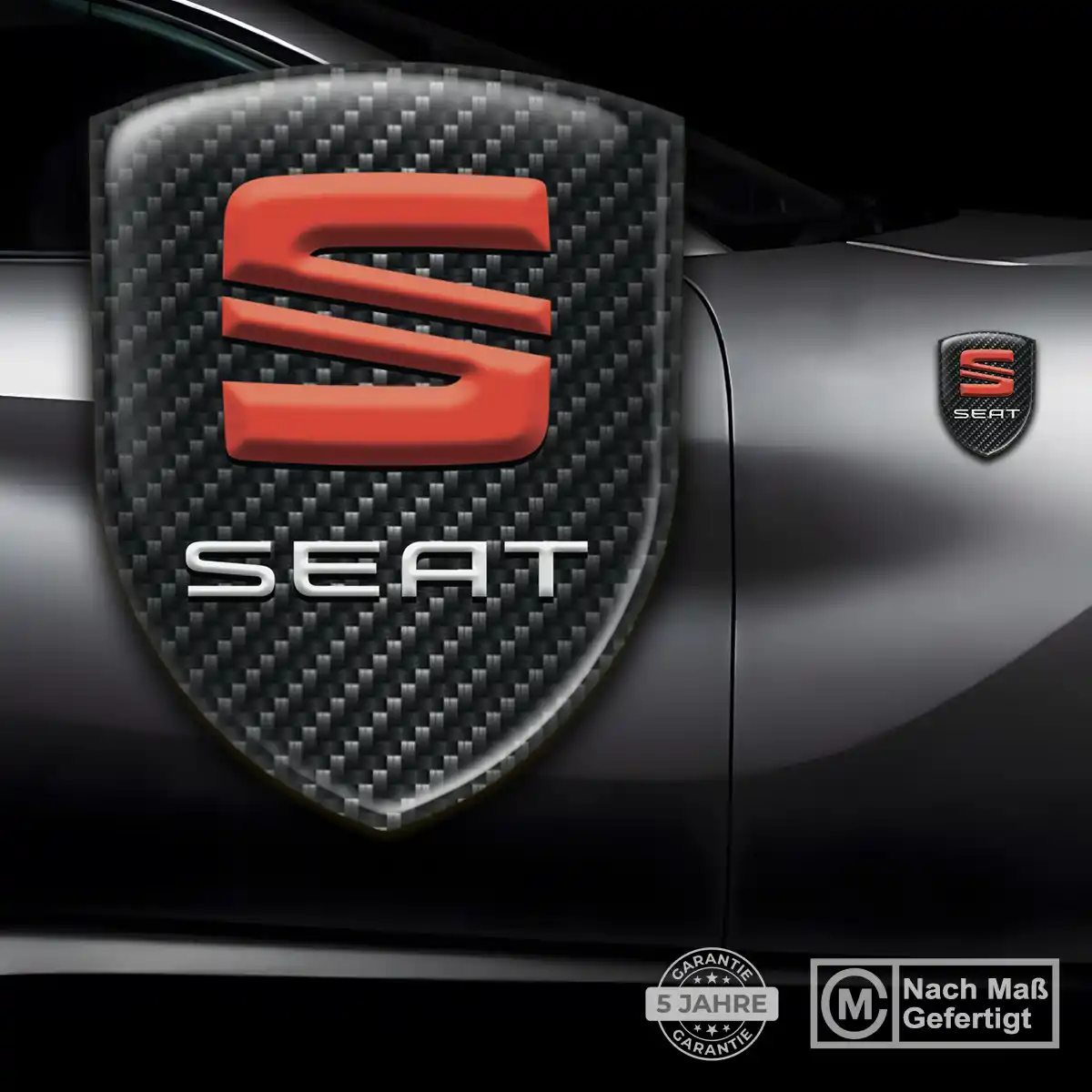 Seat 3D Gel Aufkleber Embleme Auto Premiumqualität