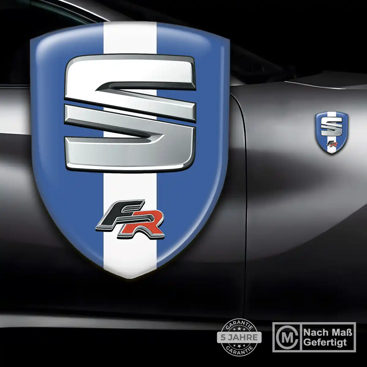 Seat 3D Gel Aufkleber Premium-Edition