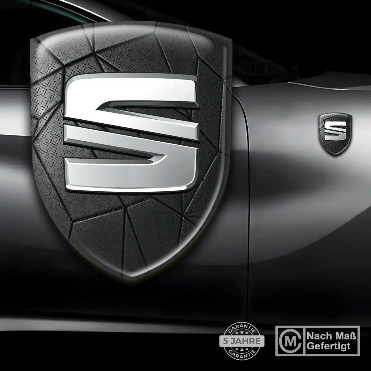 Seat 3D Gel Aufkleber Premiumqualität