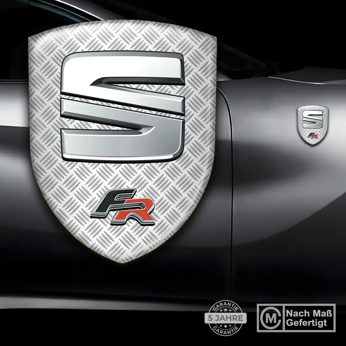 Seat 3D Gel Aufkleber Silikon Premiumqualität
