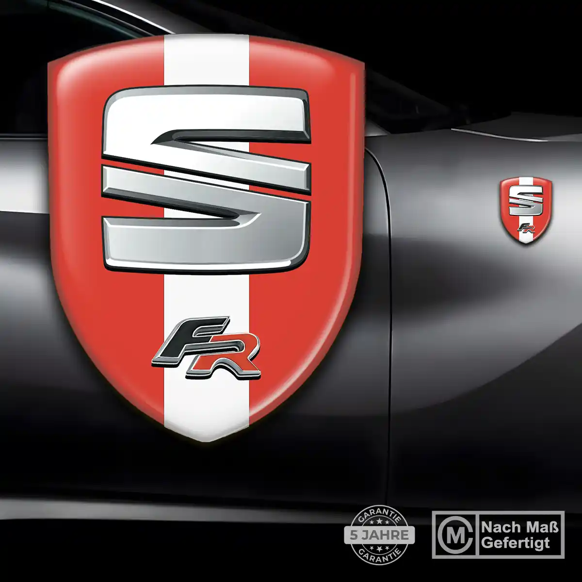 Seat 3D Gel Aufkleber Wappen Hohe Qualität