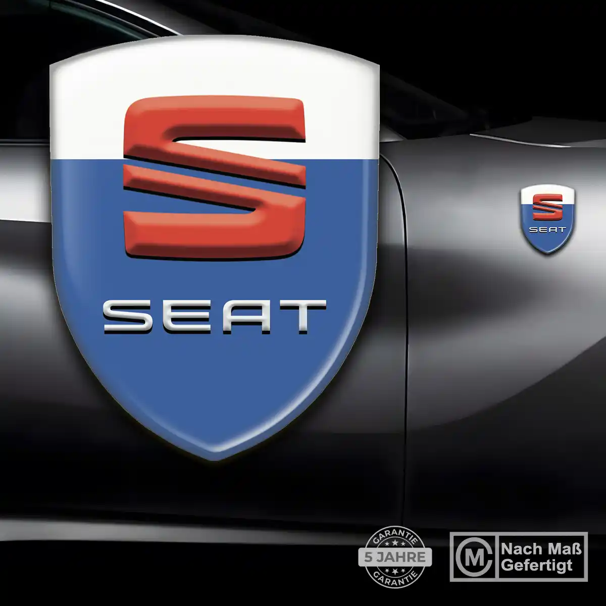 Seat Aufkleber 3D Gel Emblem Auto Hohe Qualität