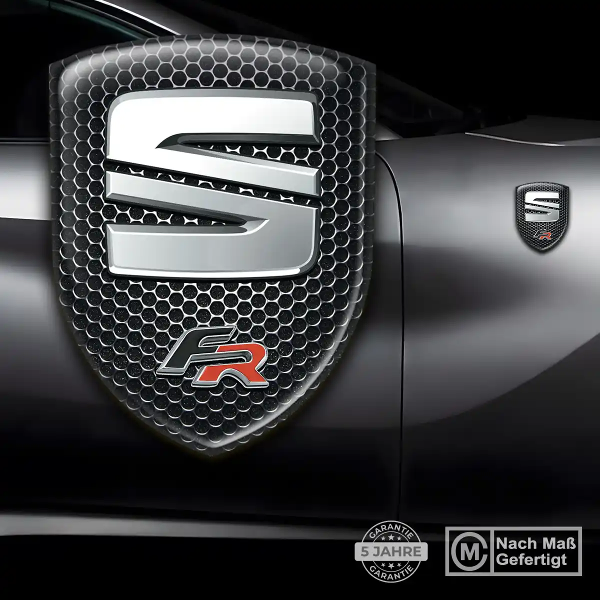 Seat Aufkleber 3D Gel Emblem Auto Limitierte Auflage