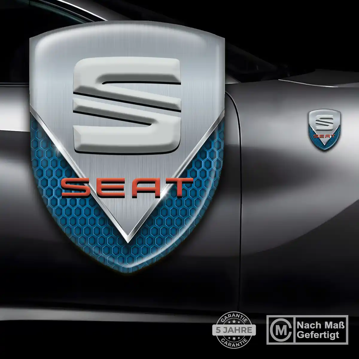 Seat Aufkleber 3D Gel Emblem Auto Premium-Edition