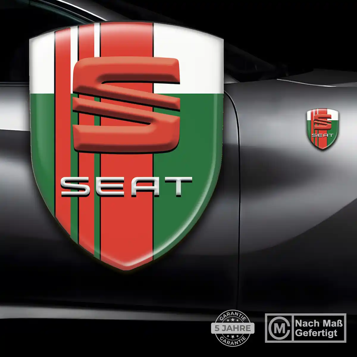 Seat Aufkleber 3D Gel Emblem Auto Premiumqualität