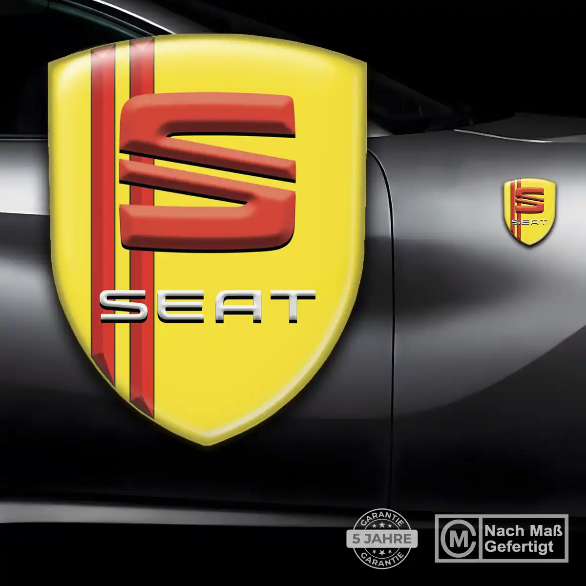 Seat Aufkleber 3D Gel Emblem Hohe Qualität