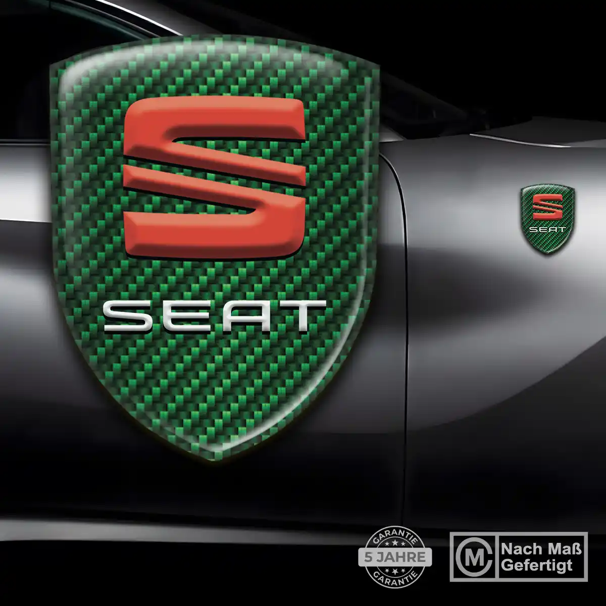 Seat Aufkleber 3D Gel Embleme Auto Hohe Qualität