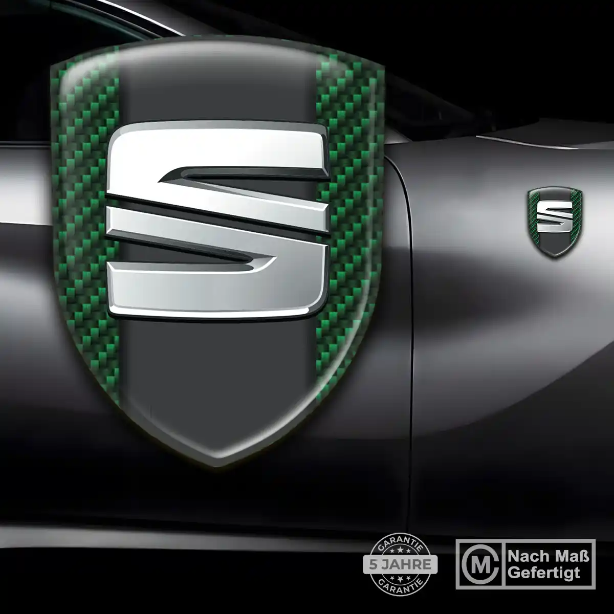 Seat Aufkleber 3D Gel Embleme Auto Limitierte Auflage