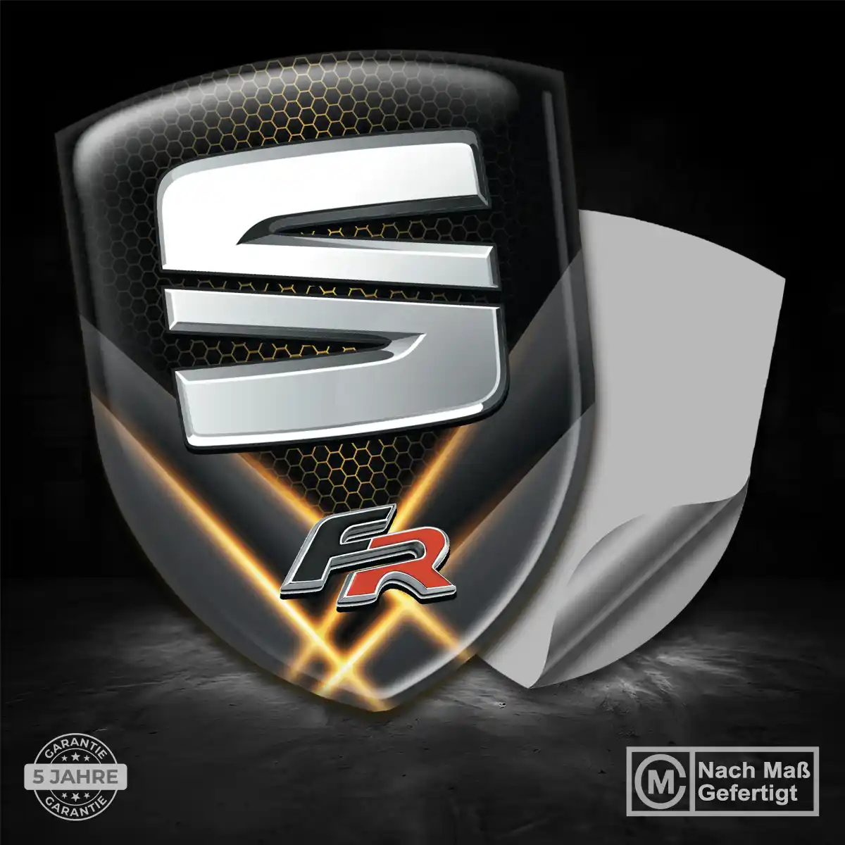 Seat Aufkleber 3D Gel Embleme Auto Premiumqualität