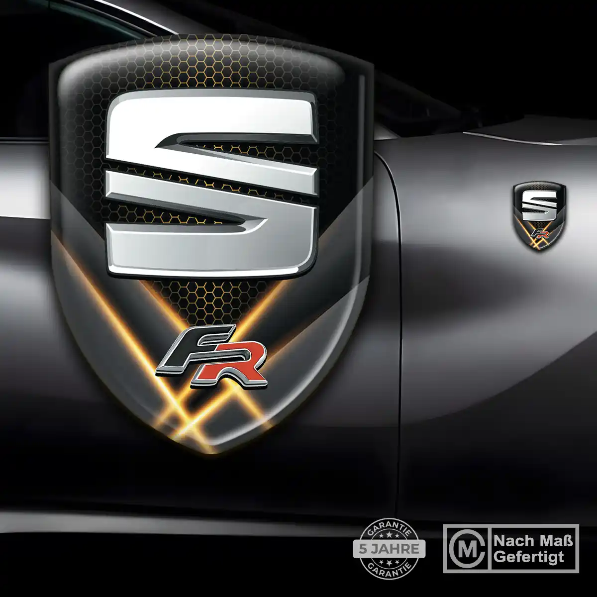 Seat Aufkleber 3D Gel Embleme Auto Premiumqualität
