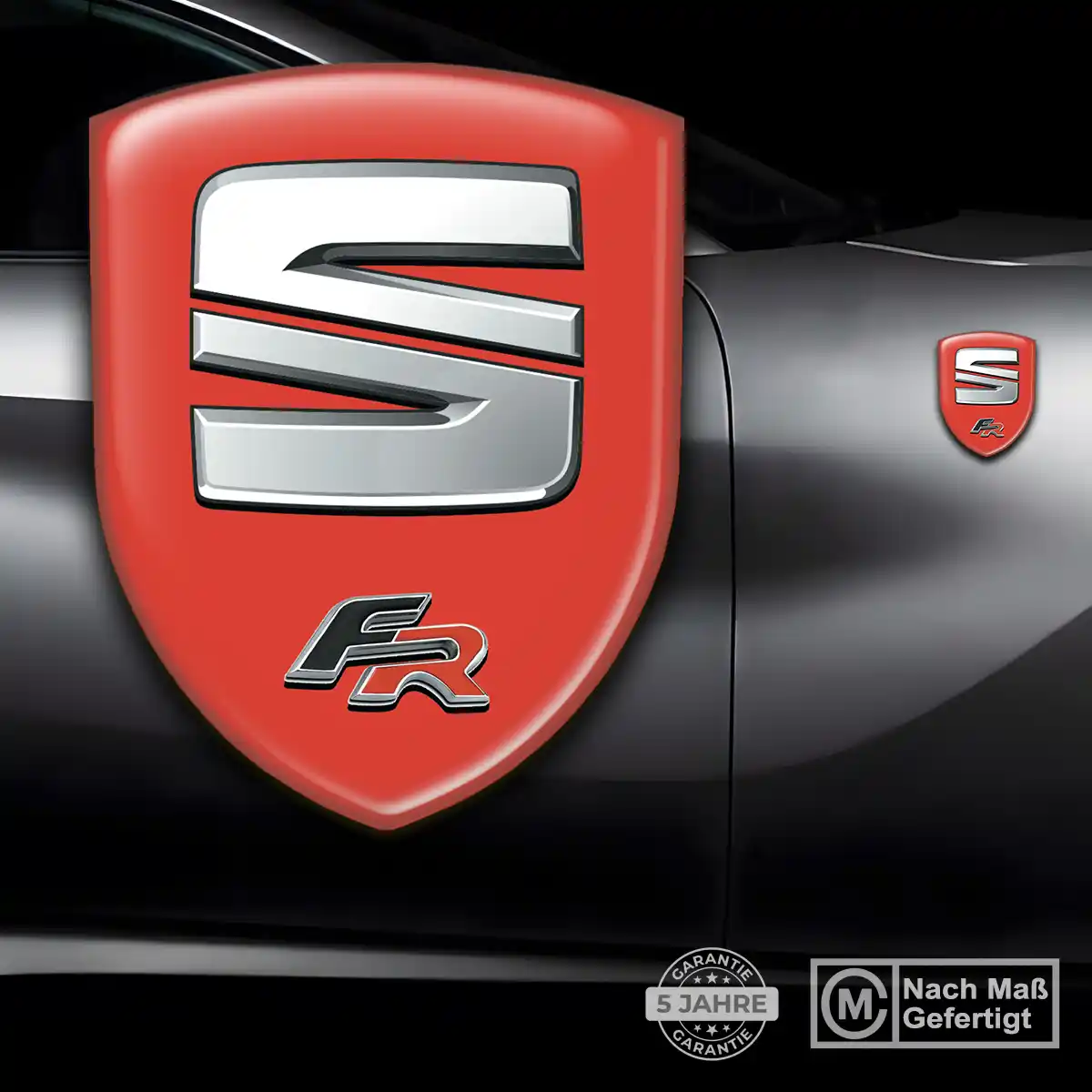 Seat Aufkleber 3D Gel Embleme Hohe Qualität