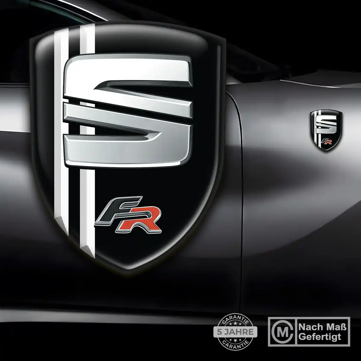Seat Aufkleber 3D Gel Embleme Stilvolles Design