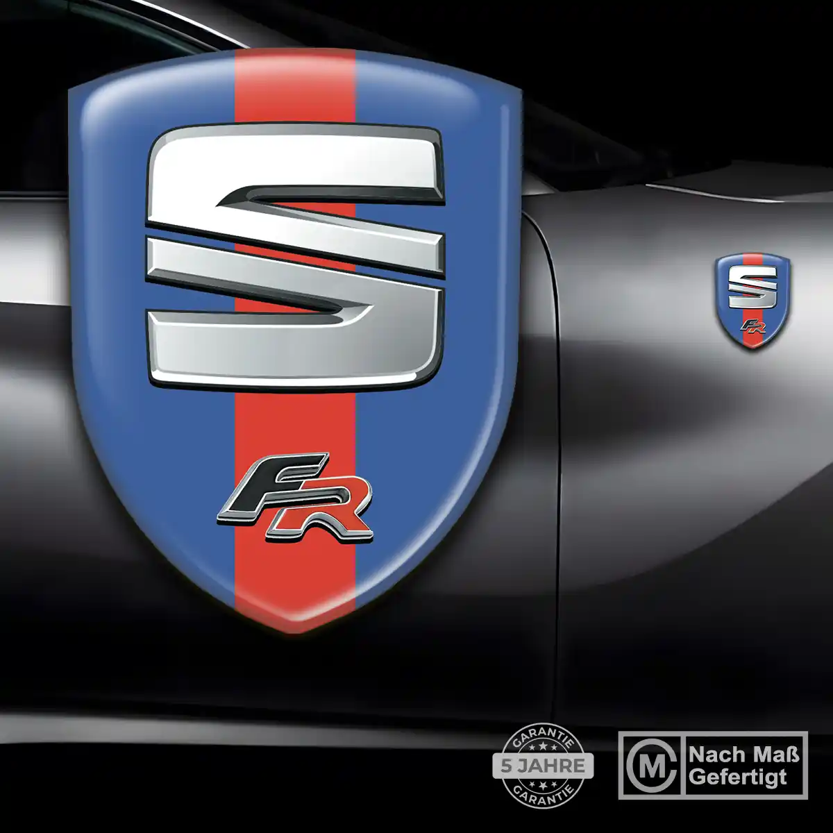 Seat Aufkleber 3D Gel Silikon Auto Hohe Qualität