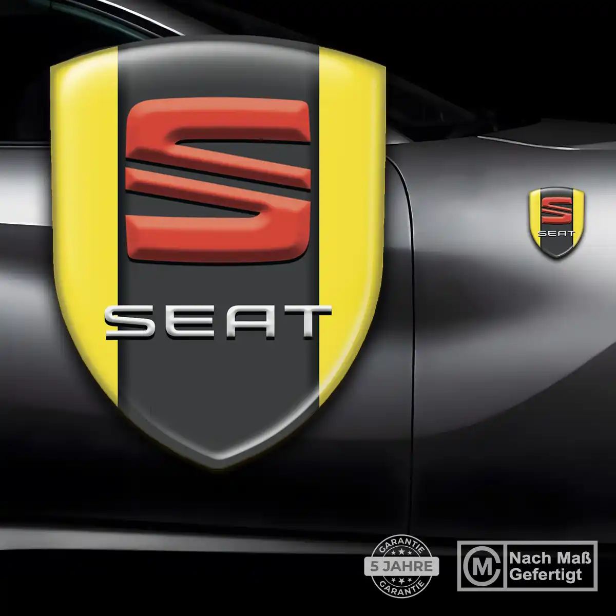Seat Aufkleber 3D Gel Silikon Auto Limitierte Auflage