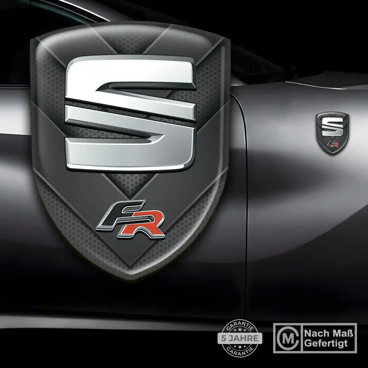 Seat Aufkleber 3D Gel Silikon Auto Premium-Edition