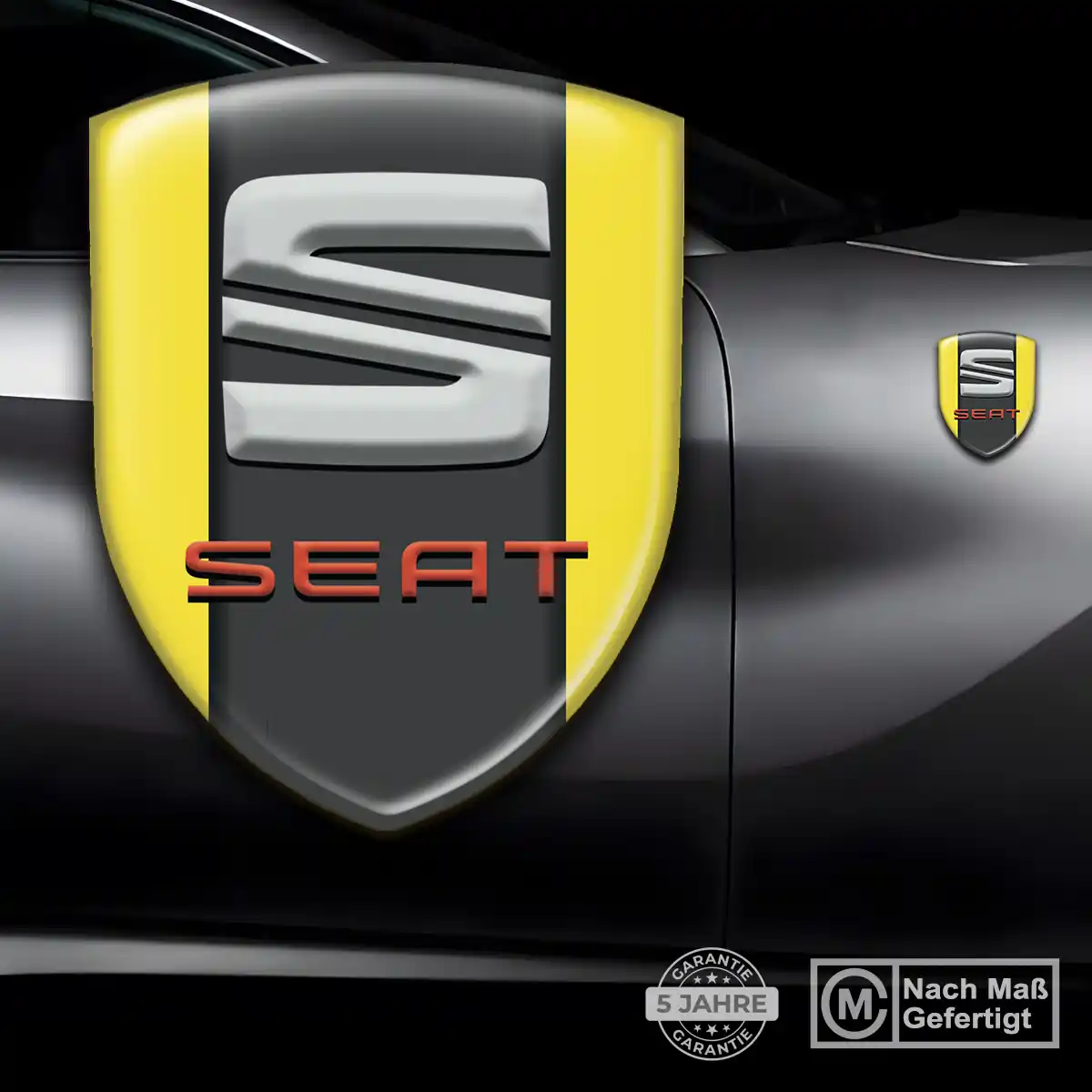 Seat Aufkleber 3D Gel Silikon Hohe Qualität